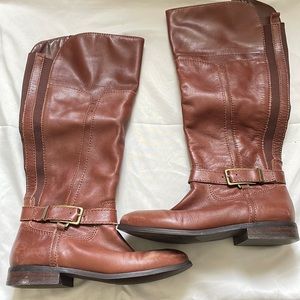 Marc fisher knee high brown boots